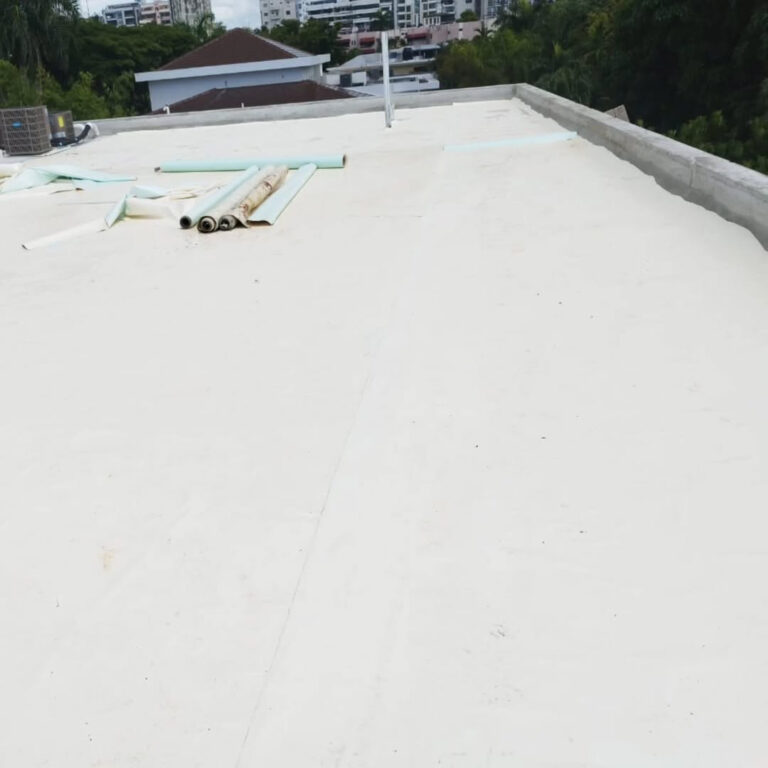 Trabajo realizado en Membrana termoplastica PVC 45 mils-1