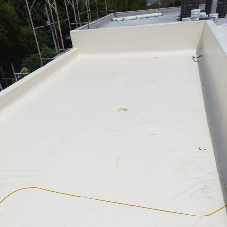 Trabajo realizado en Membrana termoplastica PVC 45 mils-2